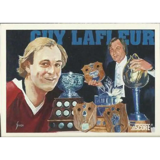 1991-92 Score American #402 Guy Lafleur NM-MT Hockey Card - Hockey Card Single
