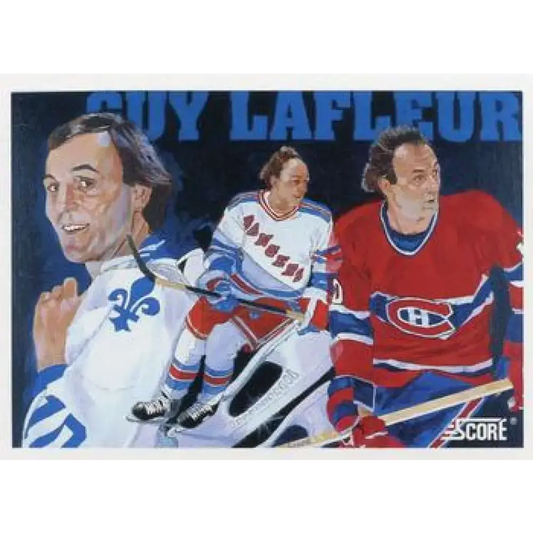 1991-92 Score American #403 Guy Lafleur NM-MT Hockey Card - Hockey Card Single