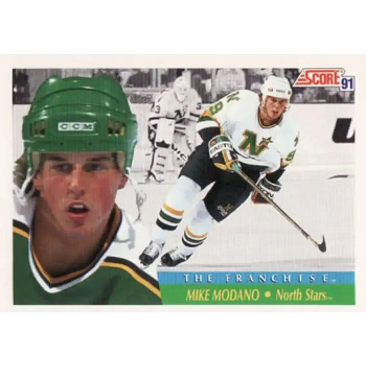 1991-92 Score American #423 Mike Modano NM-MT Minnesota North Stars Hockey Card - Hockey Card Single