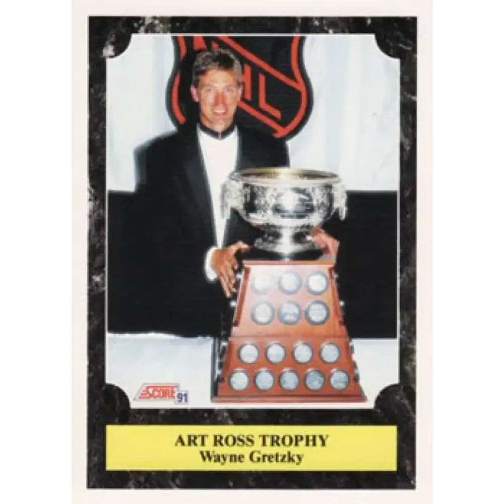 1991-92 Score American #427 Wayne Gretzky NM-MT Los Angeles Kings Hockey Card - Hockey Card Single