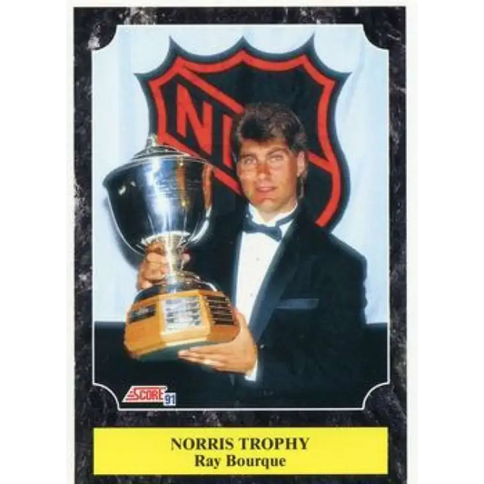 1991-92 Score American #429 Ray Bourque NM-MT Boston Bruins Hockey Card
