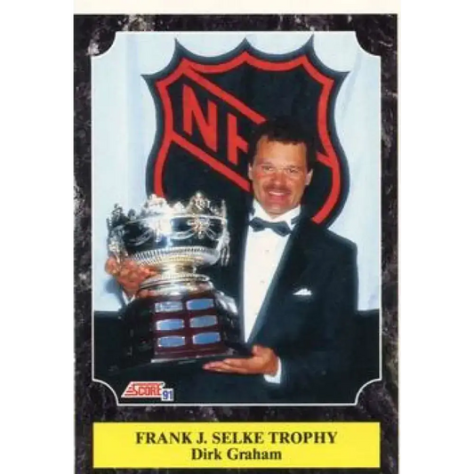1991-92 Score American #432 Dirk Graham NM-MT Chicago Blackhawks Hockey Card