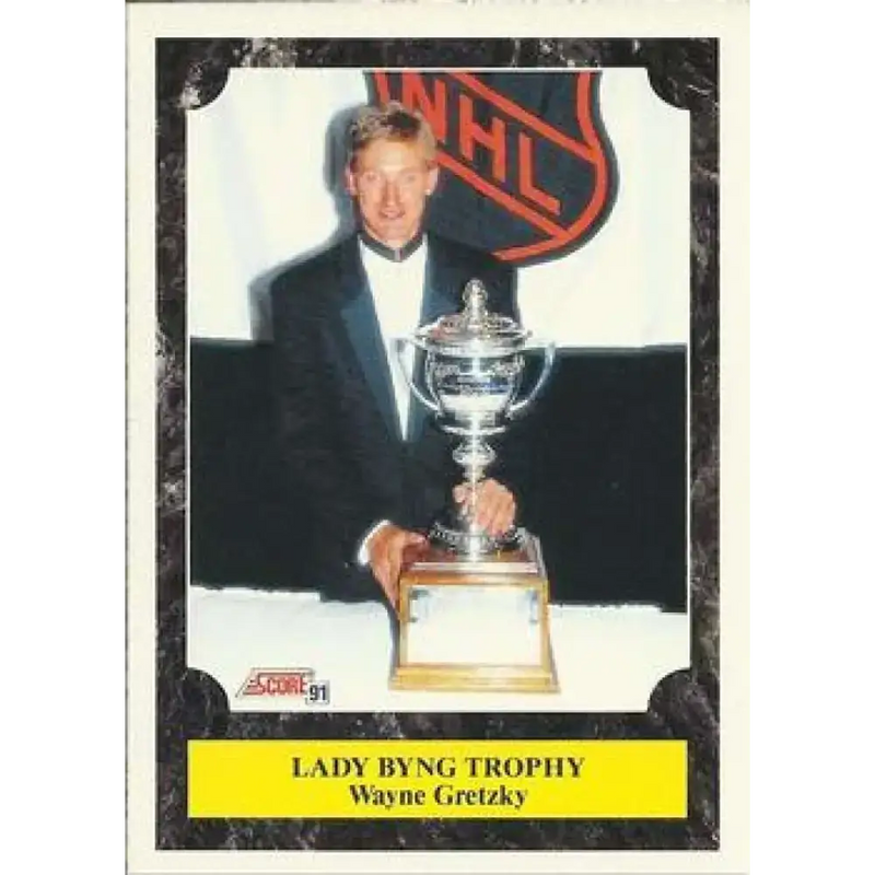 1991-92 Score American #434 Wayne Gretzky NM-MT Los Angeles Kings Hockey Card - Hockey Card Single