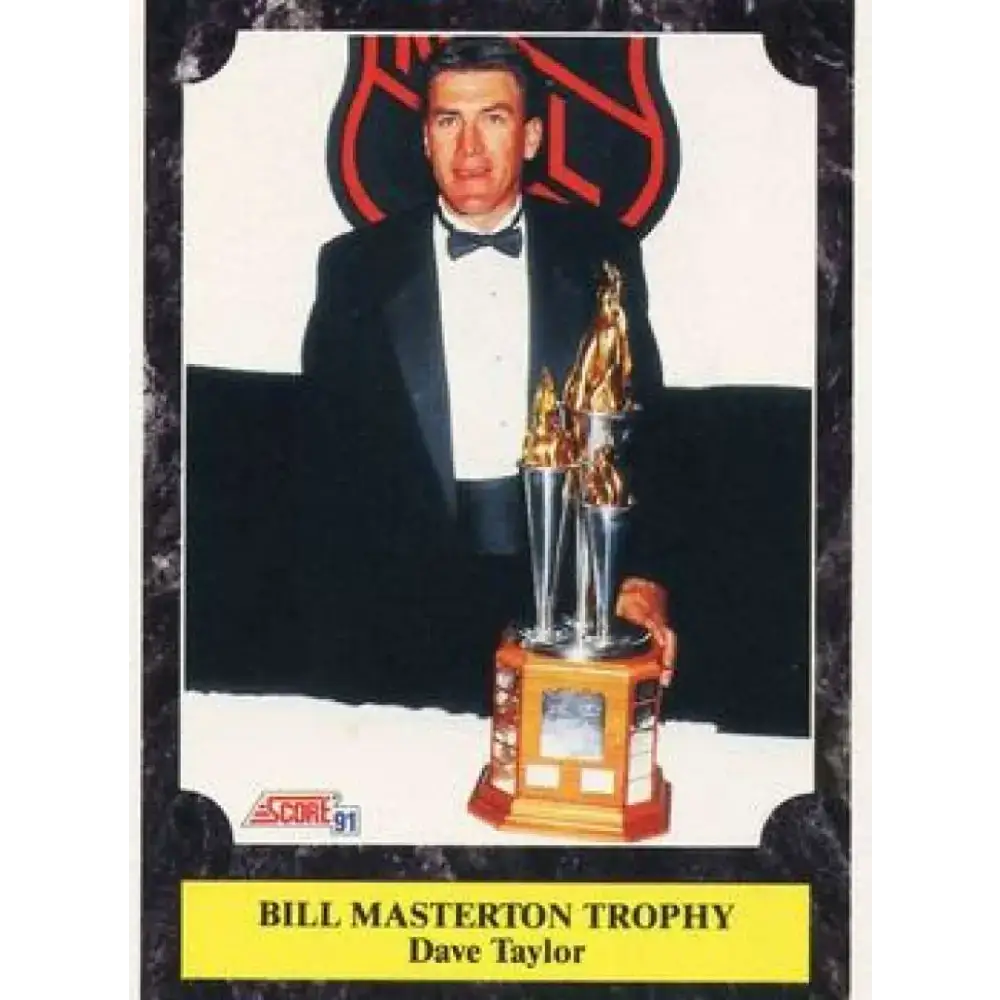 1991-92 Score American #435 Bill Masterton NM-MT Los Angeles Kings Hockey Card - Hockey Card Single