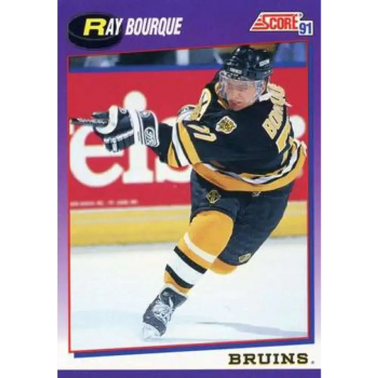 1991-92 Score American #50 Ray Bourque NM-MT Boston Bruins Hockey Card