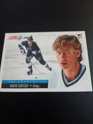 1991-92 Score Canadian - The Franchise Wayne Gretzky #312. LA Kings. NRMT+