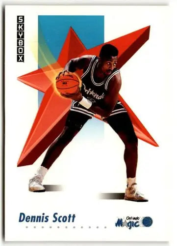 1991-92 SkyBox #205 Dennis Scott NM Near Mint Magic ID:41541 - Basketball Card Single