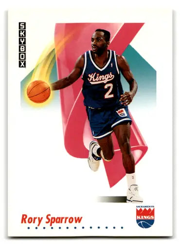 1991-92 SkyBox #251 Rory Sparrow NM Near Mint Sac Kings ID:82105 - Basketball Card Single