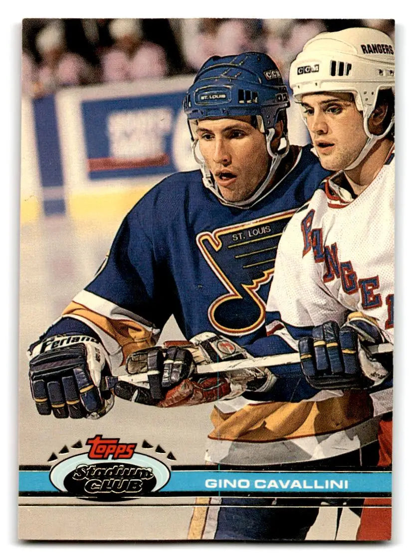 1991-92 Stadium Club #34 Gino Cavallini - Hockey Card Single