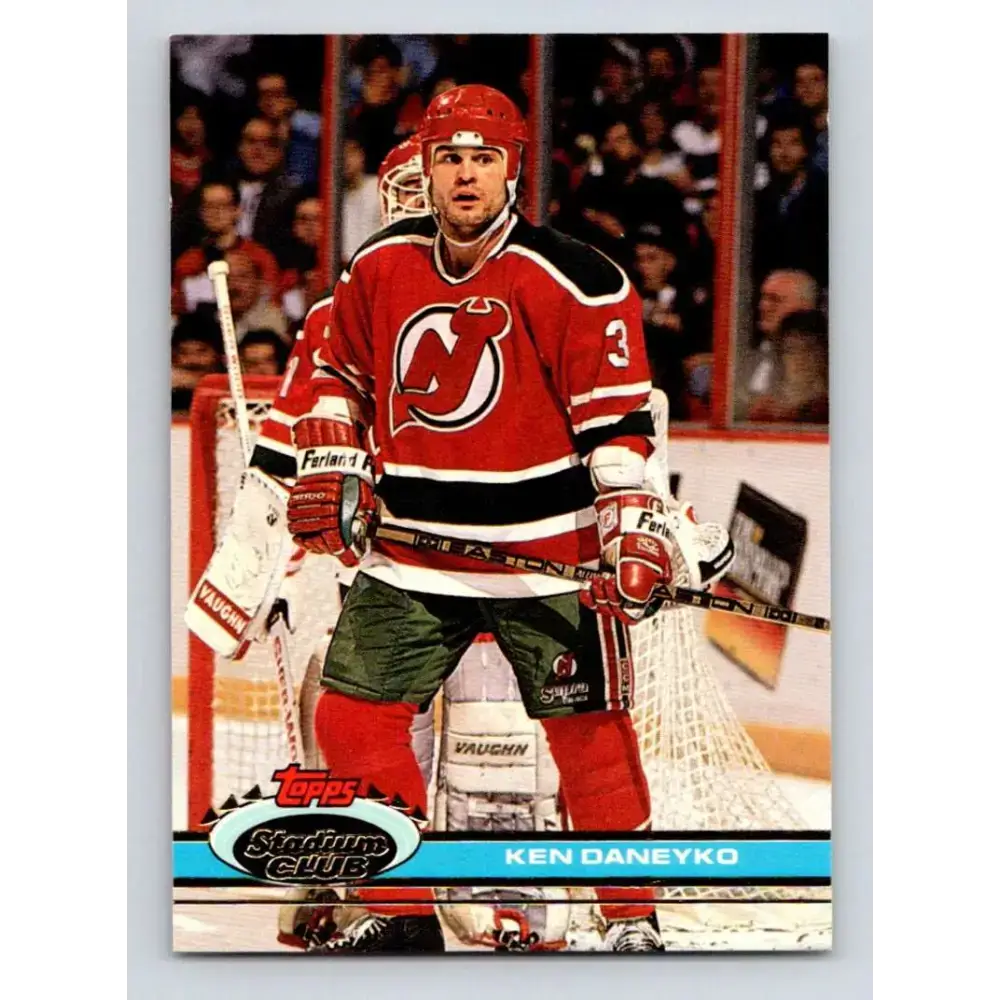1991-92 Topps Stadium Club #103 Ken Daneyko NM-MT New Jersey Devils Hockey Card - Hockey Card Single