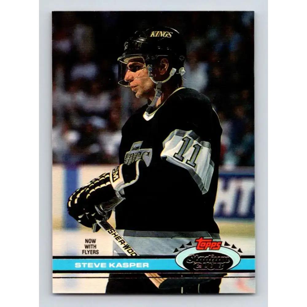 1991-92 Topps Stadium Club #139 Steve Kasper NM-MT Philadelphia Flyers Hockey Card - Hockey Card Single