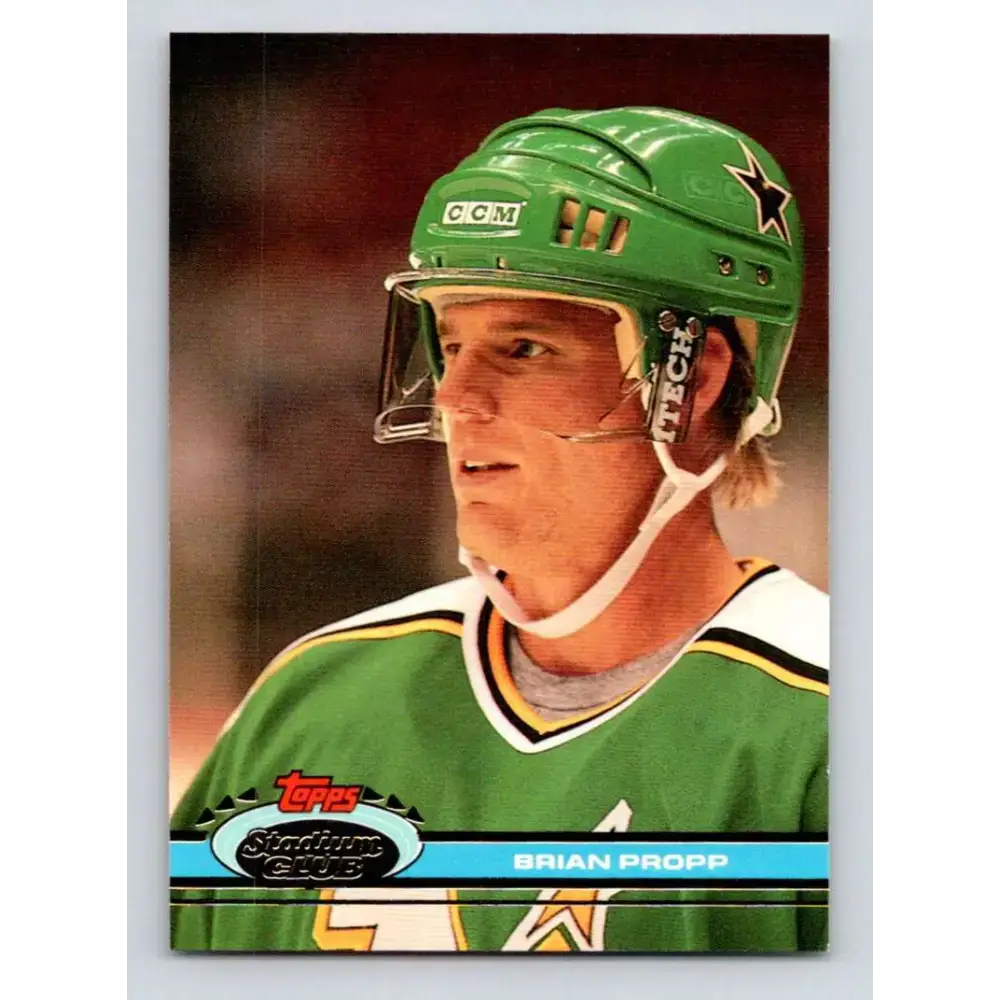 1991-92 Topps Stadium Club #237 Brian Propp NM-MT Minnesota North Stars Hockey Card - Hockey Card Single