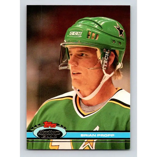 1991-92 Topps Stadium Club #237 Brian Propp NM-MT Minnesota North Stars Hockey Card - Hockey Card Single