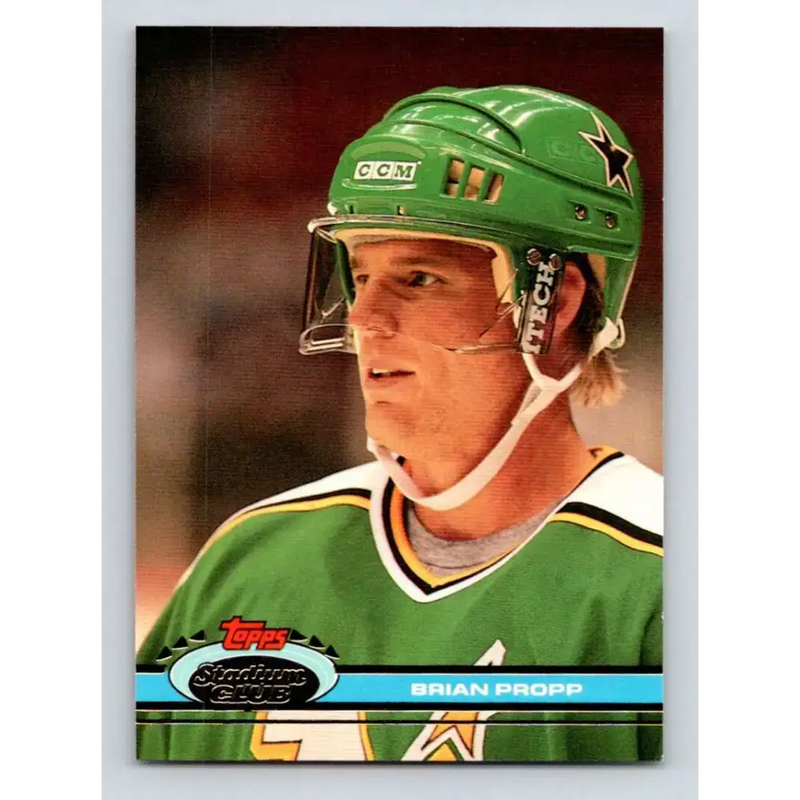 1991-92 Topps Stadium Club #237 Brian Propp NM-MT Minnesota North Stars Hockey Card - Hockey Card Single