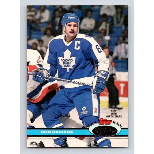 1991-92 Topps Stadium Club #239 Rob Ramage NM-MT Minnesota North Stars Hockey Card - Hockey Card Single