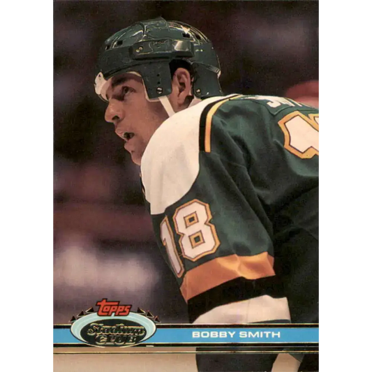 1991-92 Topps Stadium Club #25 Bobby Smith NM-MT Minnesota North Stars Hockey Card - Hockey Card Single