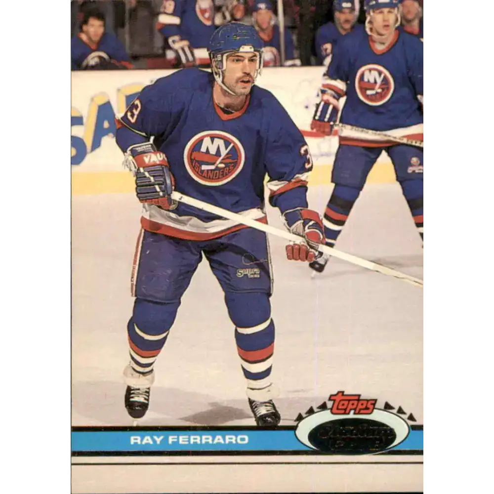 1991-92 Topps Stadium Club #3 Ray Ferraro NM-MT New York Islanders Hockey Card - Hockey Card Single