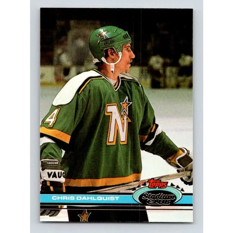 1991-92 Topps Stadium Club #314 Chris Dahlquist NM-MT Minnesota North Stars Hockey Card - Hockey Card Single