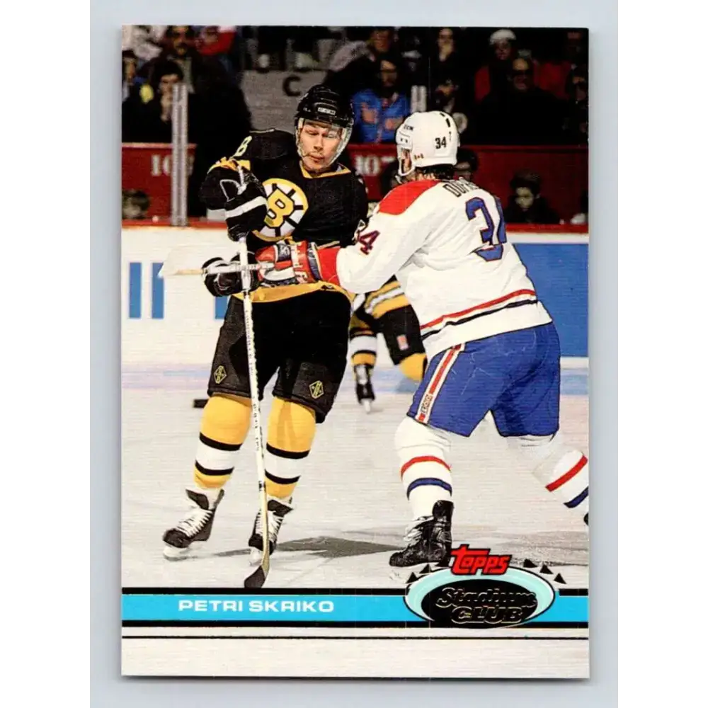 1991-92 Topps Stadium Club #315 Petri Skriko NM-MT Boston Bruins Hockey Card - Hockey Card Single