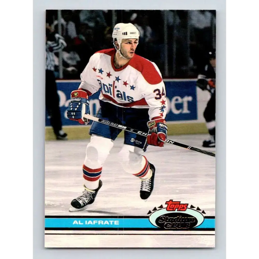 1991-92 Topps Stadium Club #372 Al Iafrate NM-MT Washington Capitals Hockey Card - Hockey Card Single