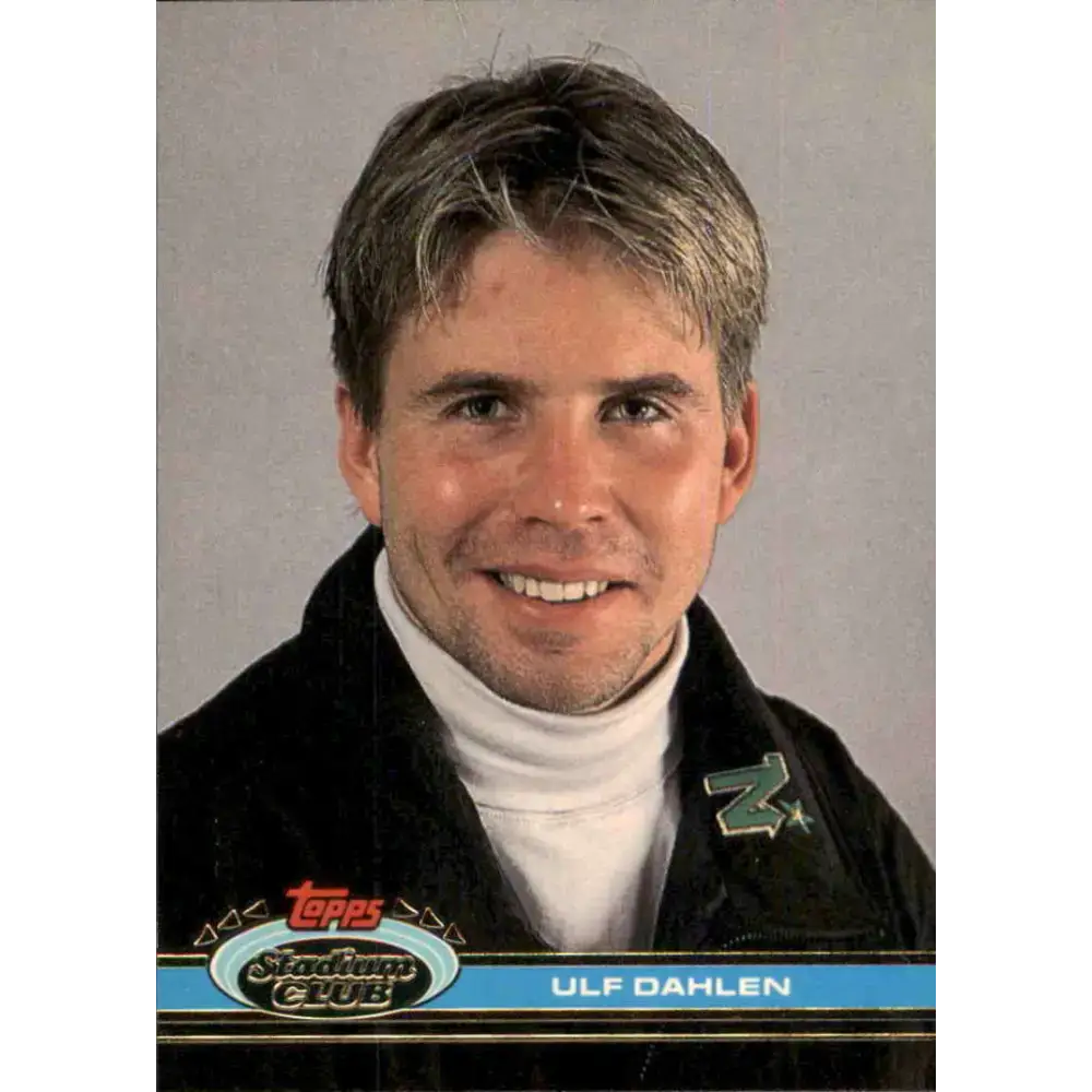 1991-92 Topps Stadium Club #55 Ulf Dahlen NM-MT Minnesota North Stars Hockey Card - Hockey Card Single