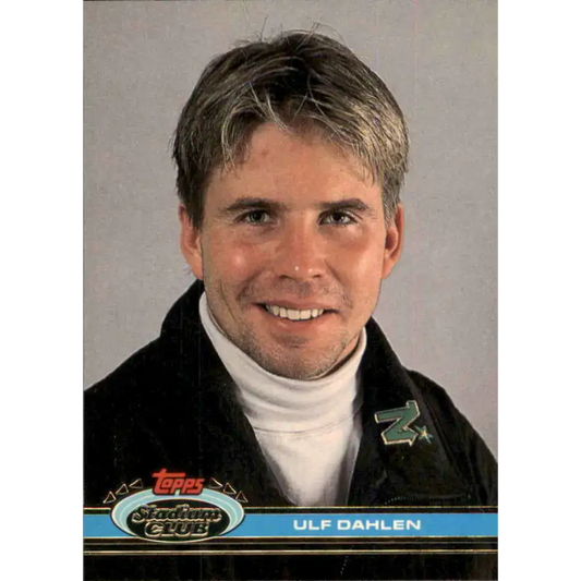 1991-92 Topps Stadium Club #55 Ulf Dahlen NM-MT Minnesota North Stars Hockey Card - Hockey Card Single