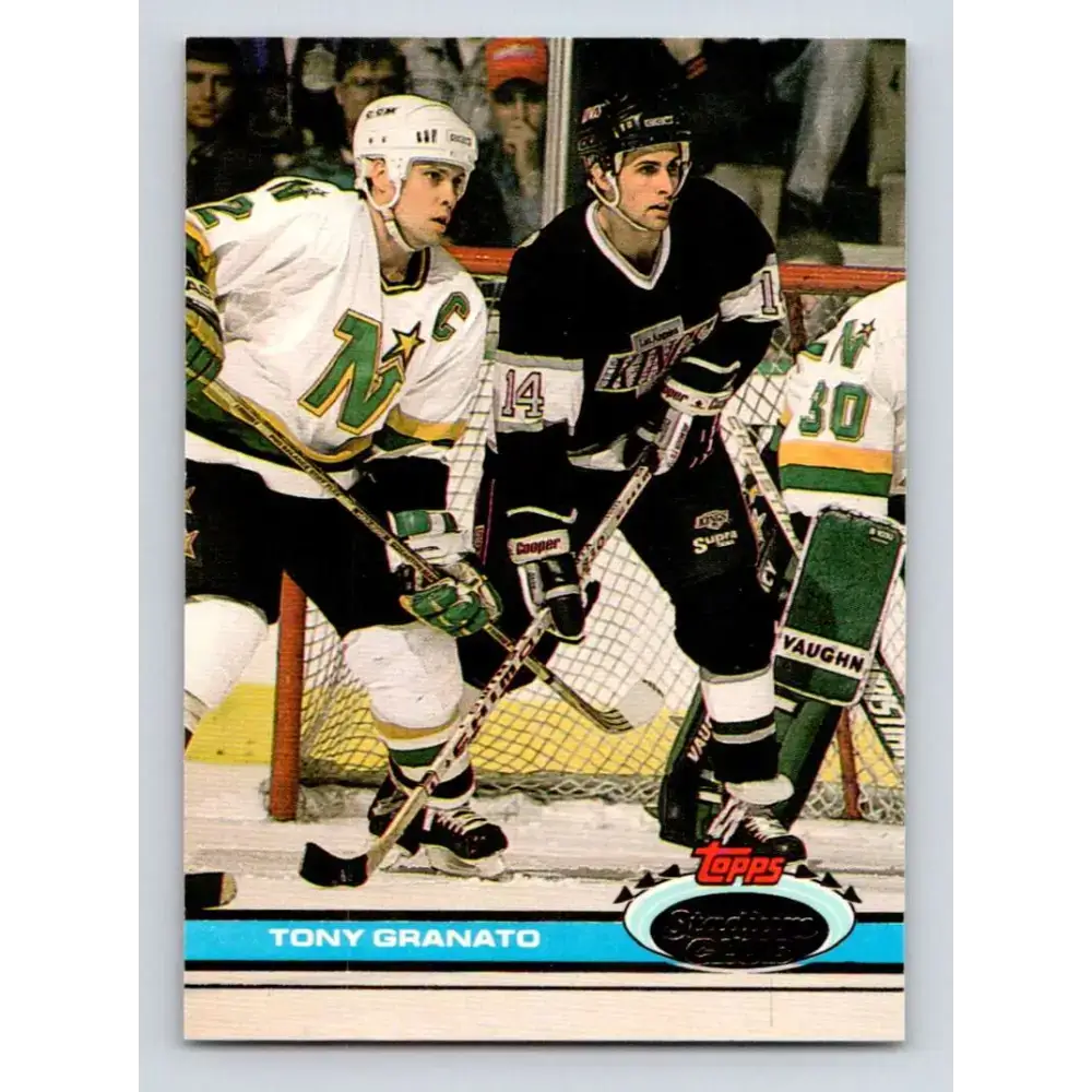 1991-92 Topps Stadium Club #97 Tony Granato NM-MT Los Angeles Kings Hockey Card - Hockey Card Single