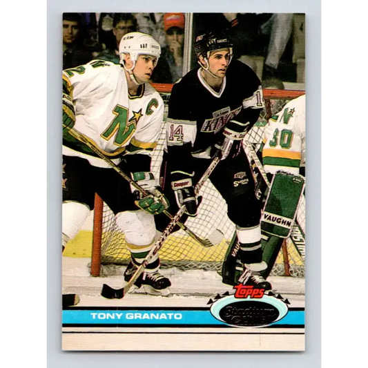 1991-92 Topps Stadium Club #97 Tony Granato NM-MT Los Angeles Kings Hockey Card - Hockey Card Single