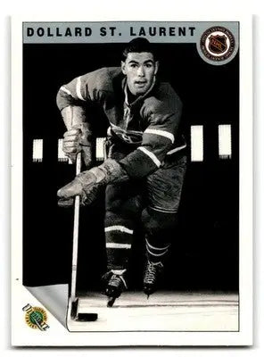 1991-92 Ultimate Original 6 #15 Dollard St. Laurent - Hockey Card Single