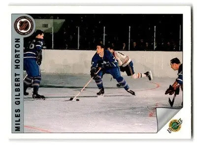 1991-92 Ultimate Original 6 #37 Miles Gilbert Horton - Hockey Card Single