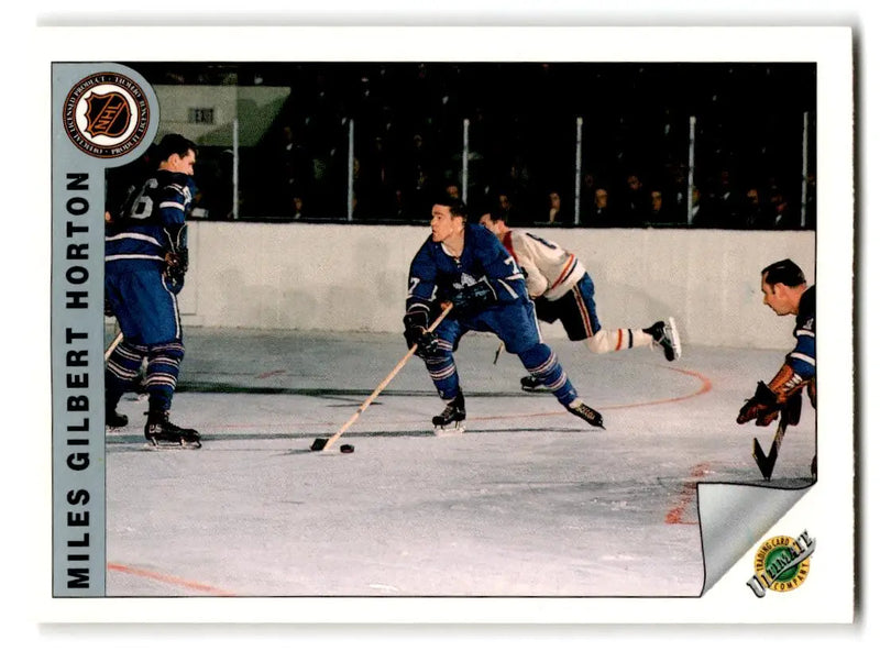 1991-92 Ultimate Original 6 #37 Miles Gilbert Horton - Hockey Card Single