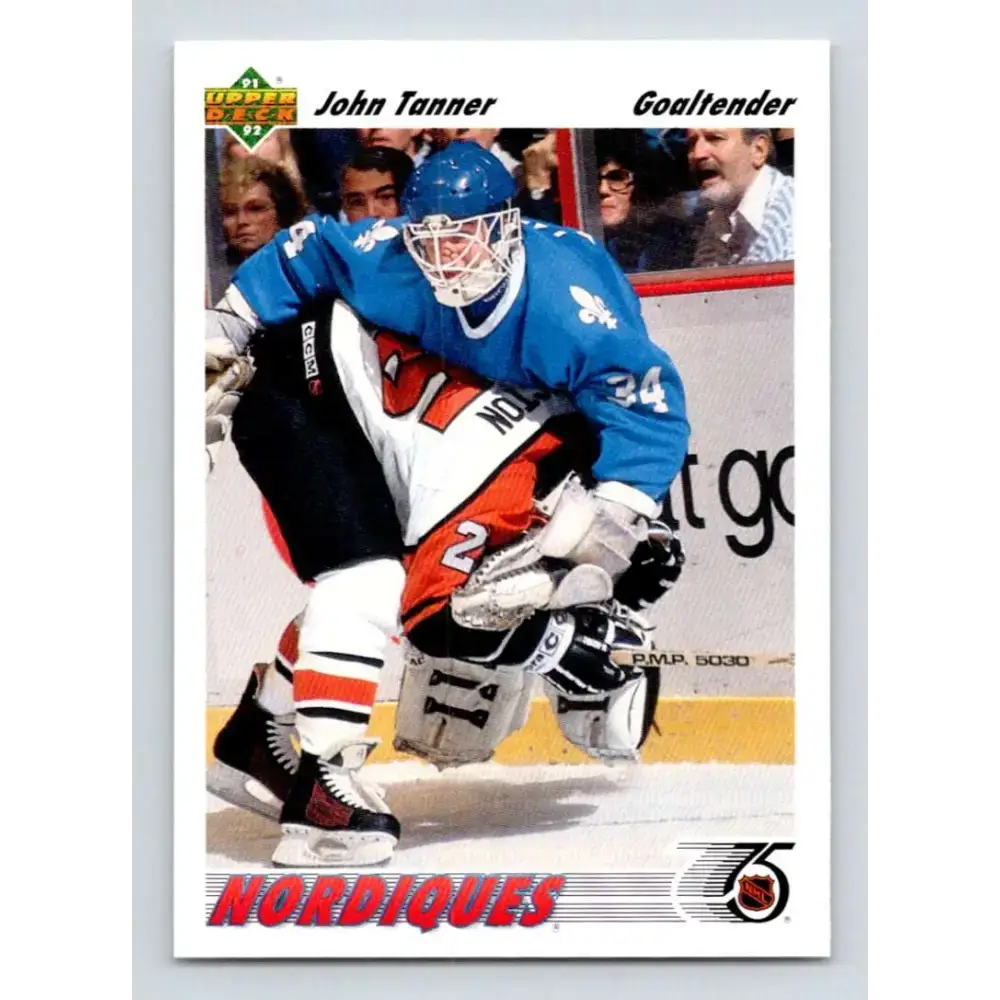 1991-92 Upper Deck #119 John Tanner NM-MT Hockey Card - Hockey Card Single