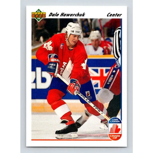 1991-92 Upper Deck #12 Dale Hawerchuk NM-MT Hockey Card - Hockey Card Single