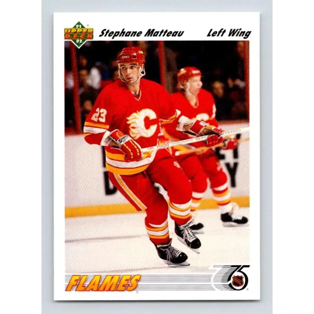 1991-92 Upper Deck #121 Stephane Matteau NM-MT Hockey Card - Hockey Card Single