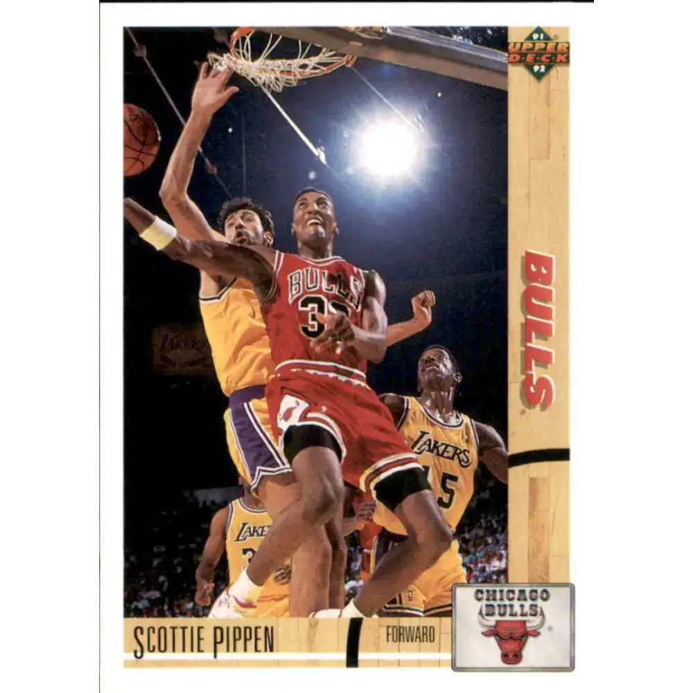 1991-92 Upper Deck #125 Scottie Pippen NM-MT Chicago Bulls Basketball Card - Basketball Card Single