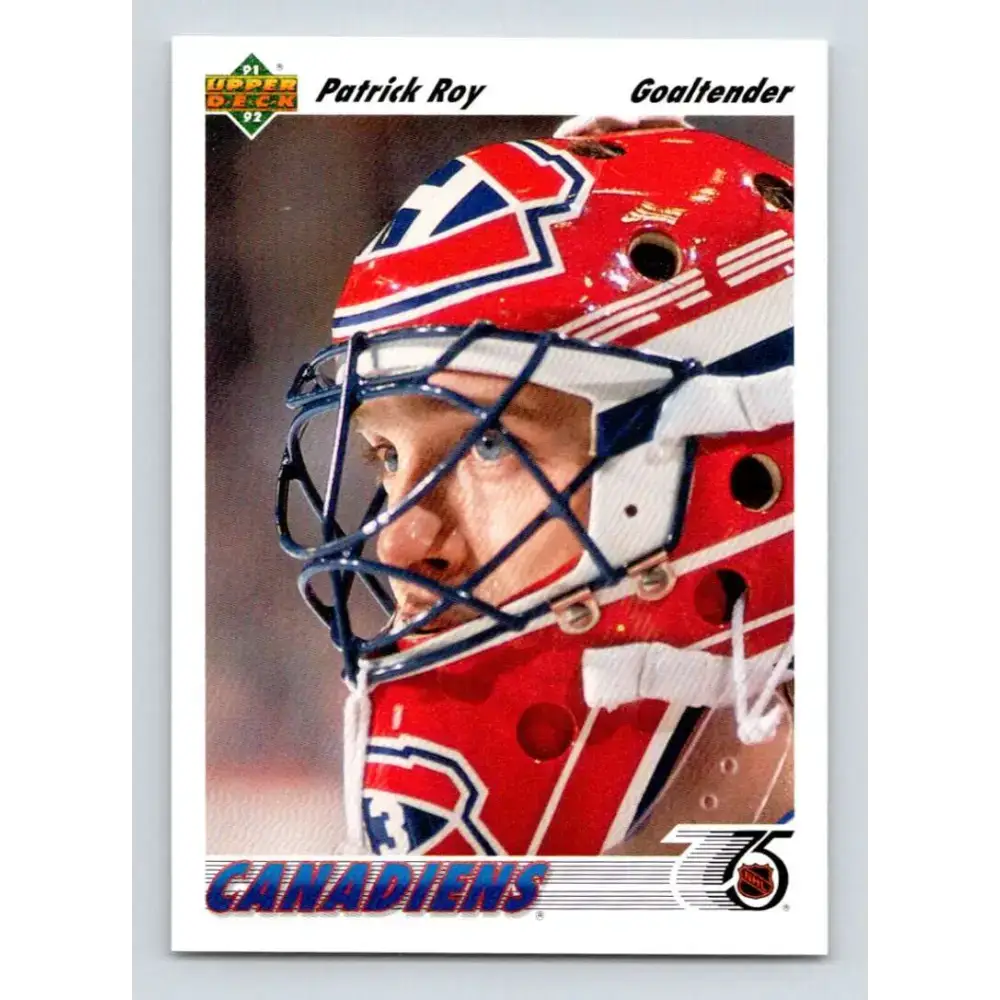1991-92 Upper Deck #137 Patrick Roy NM-MT Hockey Card - Hockey Card Single
