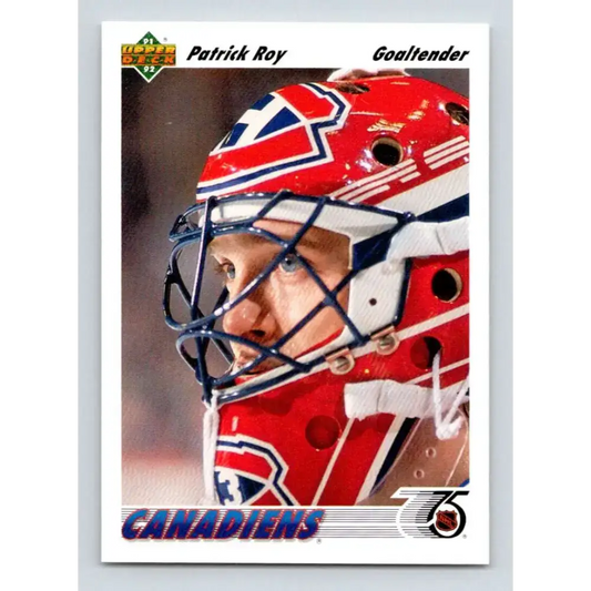 1991-92 Upper Deck #137 Patrick Roy NM-MT Hockey Card - Hockey Card Single