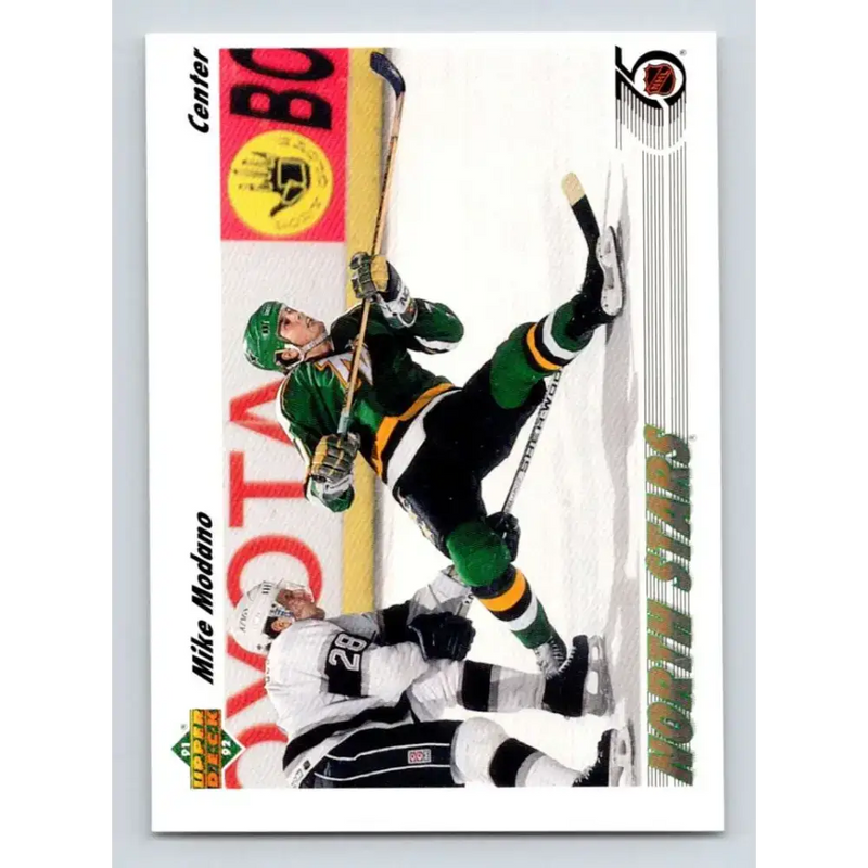 1991-92 Upper Deck #160 Mike Modano NM-MT Minnesota North Stars Hockey Card - Hockey Card Single