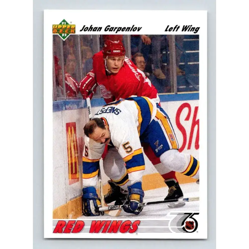1991-92 Upper Deck #167 Johan Garpenlov NM-MT Hockey Card - Hockey Card Single