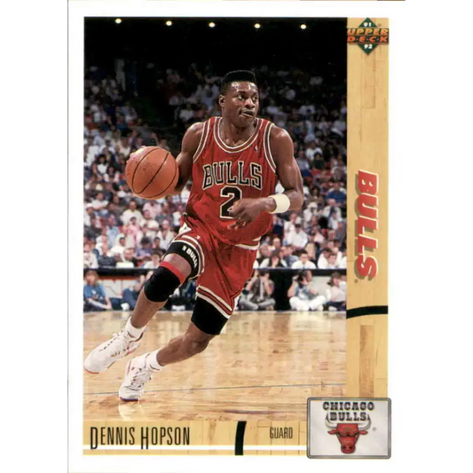 1991-92 Upper Deck #169 Dennis Hopson NM-MT Chicago Bulls Basketball Card - Basketball Card Single