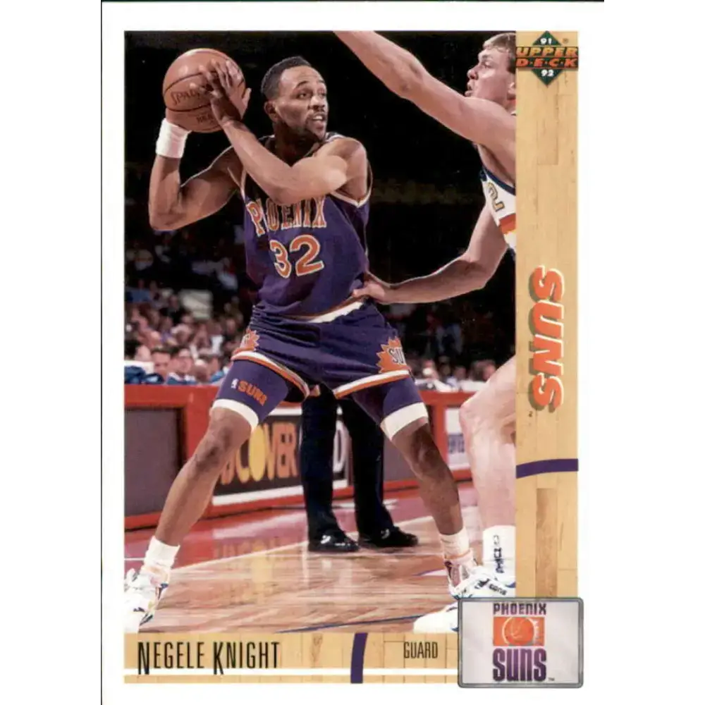 1991-92 Upper Deck #193 Negele Knight NM-MT Phoenix Suns Basketball Card - Basketball Card Single