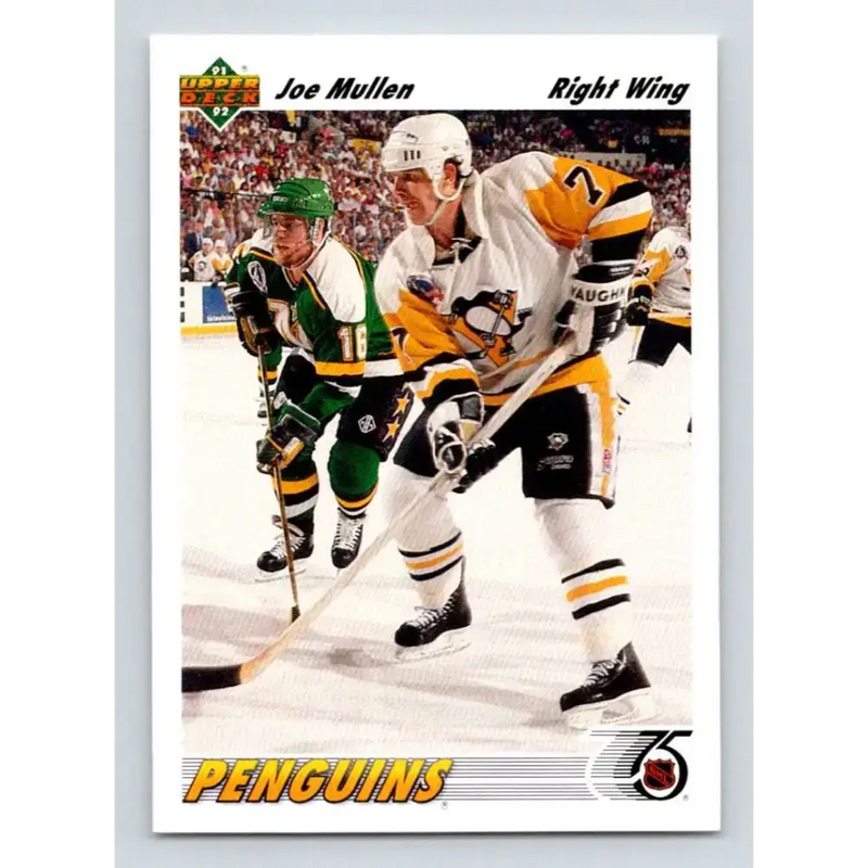 1991-92 Upper Deck #201 Joe Mullen NM-MT Hockey Card - Hockey Card Single