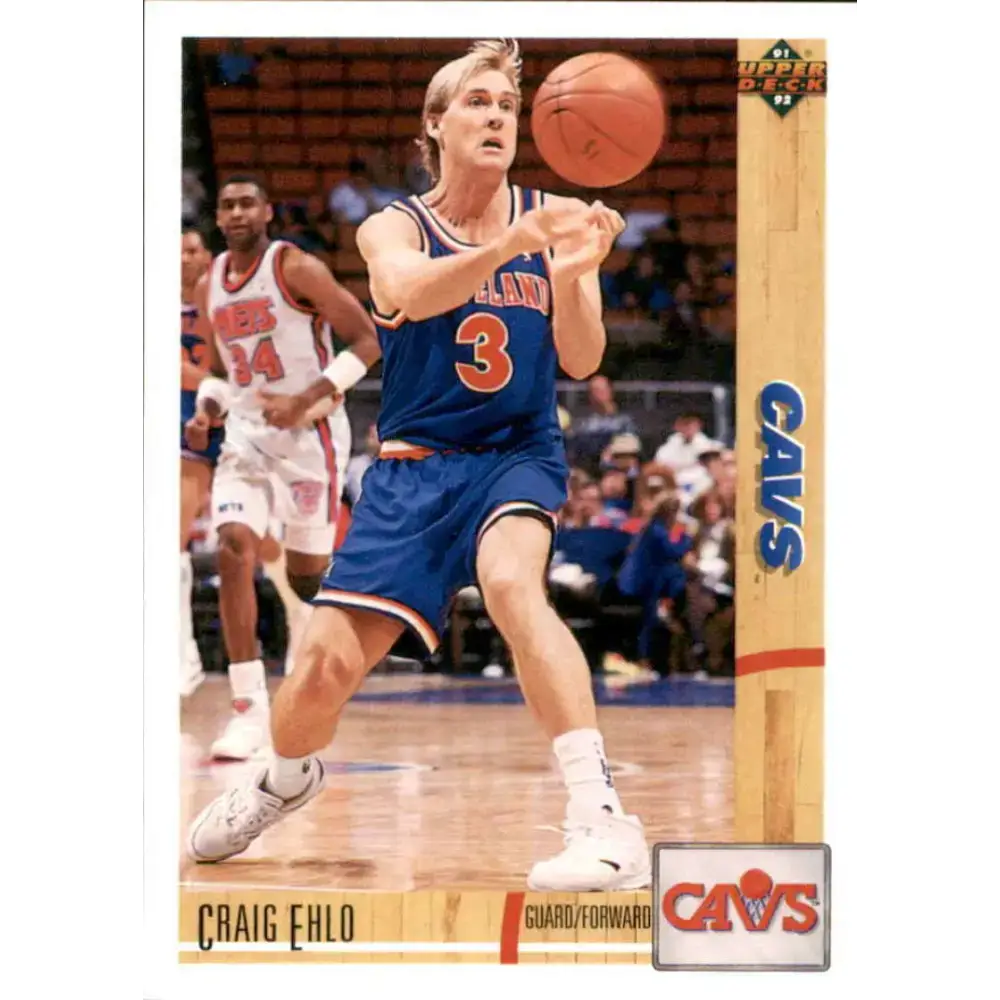 1991-92 Upper Deck #202 Craig Ehlo NM-MT Cleveland Cavaliers Basketball Card - Basketball Card Single