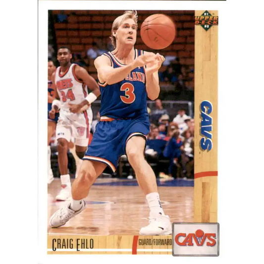 1991-92 Upper Deck #202 Craig Ehlo NM-MT Cleveland Cavaliers Basketball Card - Basketball Card Single