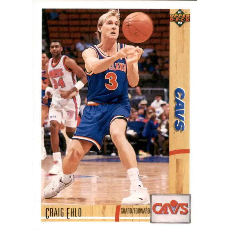 1991-92 Upper Deck #202 Craig Ehlo NM-MT Cleveland Cavaliers Basketball Card - Basketball Card Single