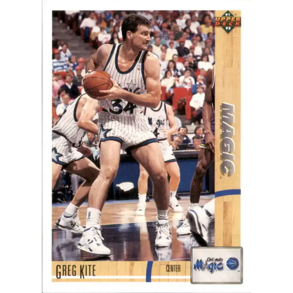 1991-92 Upper Deck #207 Greg Kite NM-MT Orlando Magic Basketball Card - Basketball Card Single