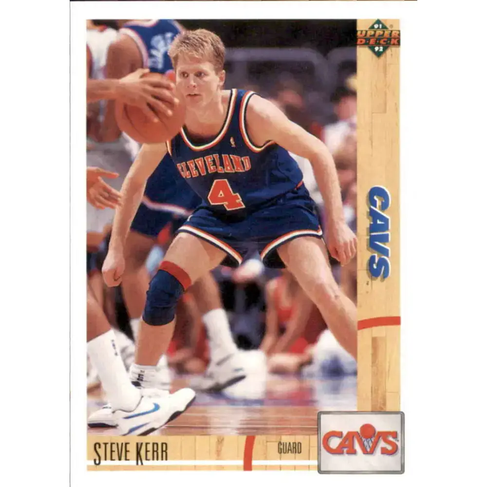 1991-92 Upper Deck #208 Steve Kerr NM-MT Cleveland Cavaliers Basketball Card - Basketball Card Single