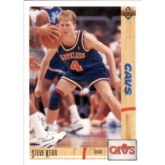 1991-92 Upper Deck #208 Steve Kerr NM-MT Cleveland Cavaliers Basketball Card - Basketball Card Single