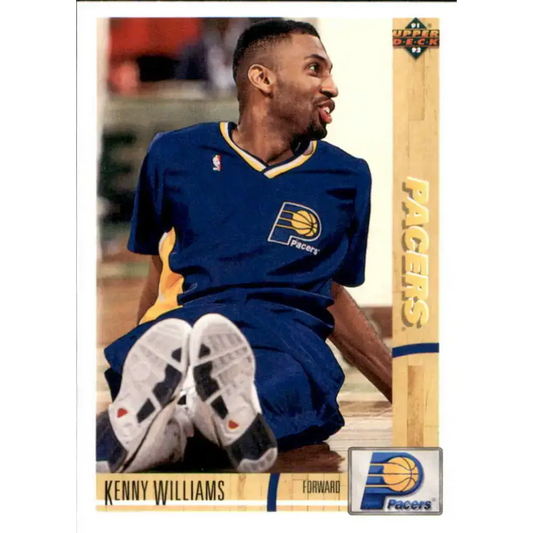 1991-92 Upper Deck #211 Kenny Williams NM-MT Indiana Pacers Basketball Card - Basketball Card Single