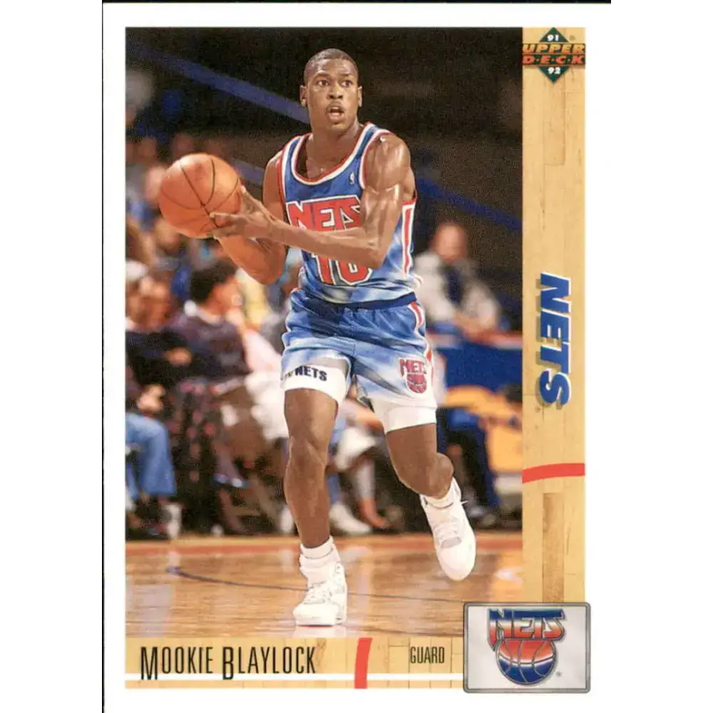 1991-92 Upper Deck #235 Mookie Blaylock NM-MT New Jersey Nets Basketball Card - Basketball Card Single
